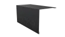 Угол наружный 100x100x2000 мм, Картэн тёмный