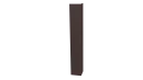 Планка угла наружного 50x50x2000 мм, 8017 шоколадно-коричневый матовый