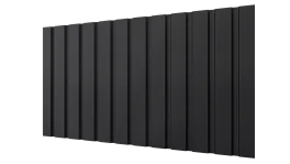Профнастил С10 1155/1100x0,45 мм, 9005 черный янтарь матовый