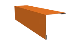 Угол наружный 50x50x2000 мм, 2011 насыщенный оранжевый глянцевый