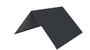 Конёк простой 150x150x2000 мм, 7024 графитовый серый PUR Pruf