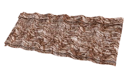 Профиль Феникс 1180/1100x0,45 мм, 8019 Дикий камень