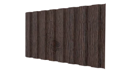 Профнастил С20B 1150/1100x0,45 мм, Морёный дуб 3D