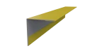 Планка угла наружного 30x30x2000 мм, 1018 цинково-желтый глянцевый