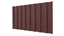 Профнастил С20B 1150/1100x0,45 мм, 3009 оксид красный матовый