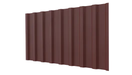 Профнастил С20B 1150/1100x0,45 мм, 3009 оксид красный матовый