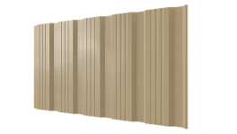 Профнастил К20 1195/1130x0,4 мм, 1014 слоновая кость глянцевый