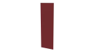 Планка стыковочная 60x2000 мм, 3011 коричнево-красный глянцевый