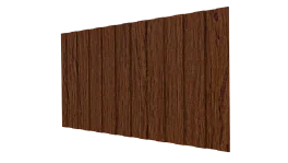 Профнастил С8 1200/1150x0,45 мм, Золотой орех 3D