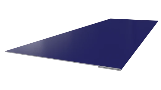 Планка завершающая 65x2000 мм, 5002 ультрамариново-синий глянцевый
