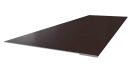 Планка завершающая 65x2000 мм, 8017 шоколадно-коричневый глянцевый