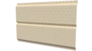 Софит Л-брус перфорированный 264/241x0,45 мм, 1015 св. слоновая кость глянцевый