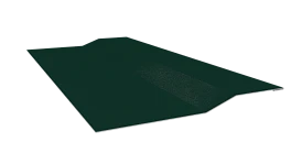 Планка крепёжная фальц 50x17x29 мм, 6005 зеленый мох глянцевый