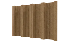 Профнастил Н60 902/845x0,45 мм, Орех 3D