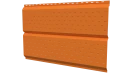 Софит Л-брус перфорированный 264/241x0,45 мм, 2011 насыщенный оранжевый