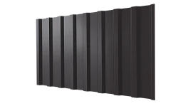 Профнастил С20B 1150/1100x0,4 мм эконом, 8019 серо-коричневый глянцевый