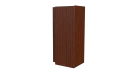 Планка угла наружного сложная Блок-хаус 110x110x2000 мм, Дуб Кельтик 3D