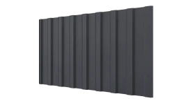 Профнастил С20R 1150/1100x0,5 мм, 7024 графитовый серый матовый