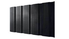 Профнастил К20 1195/1130x0,3 мм, 9005 черный янтарь глянцевый