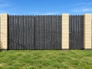 Штакетник Евротрапеция 117x0,45 мм, Морион 3D