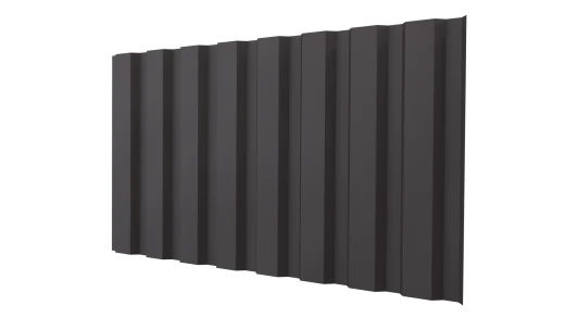 Профнастил С20A 1150/1100x0,45 мм, 8019 серо-коричневый матовый