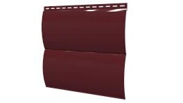 Блок хаус 383/355x0,5 мм, 3005 винно-красный глянцевый