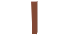 Планка угла наружного 30x30x2000 мм, 8004 медно-коричневый глянцевый